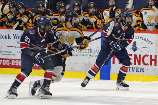 GALLERY: Rapids edge Eagles in OT